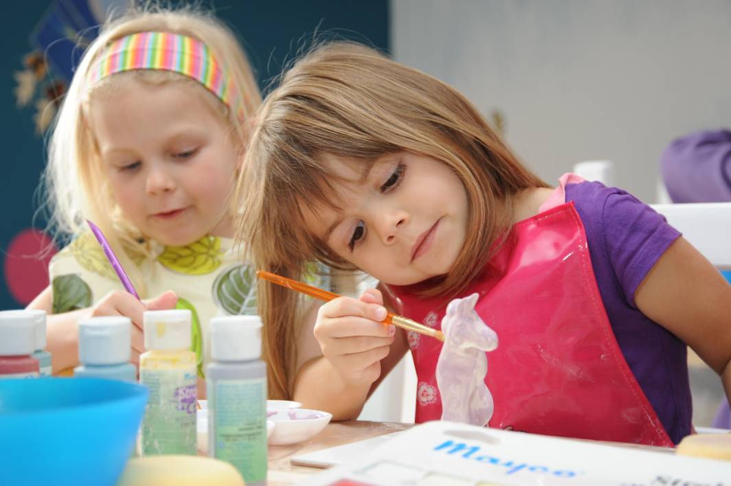 1064x708 Children's Parties Potter Around - Painting For Small Kids