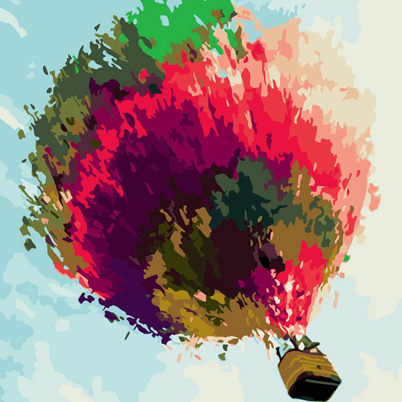 800x800 Frameless Paint By Numbers Kits Diy Canvas Oil Painting For Kids - Painting For Students