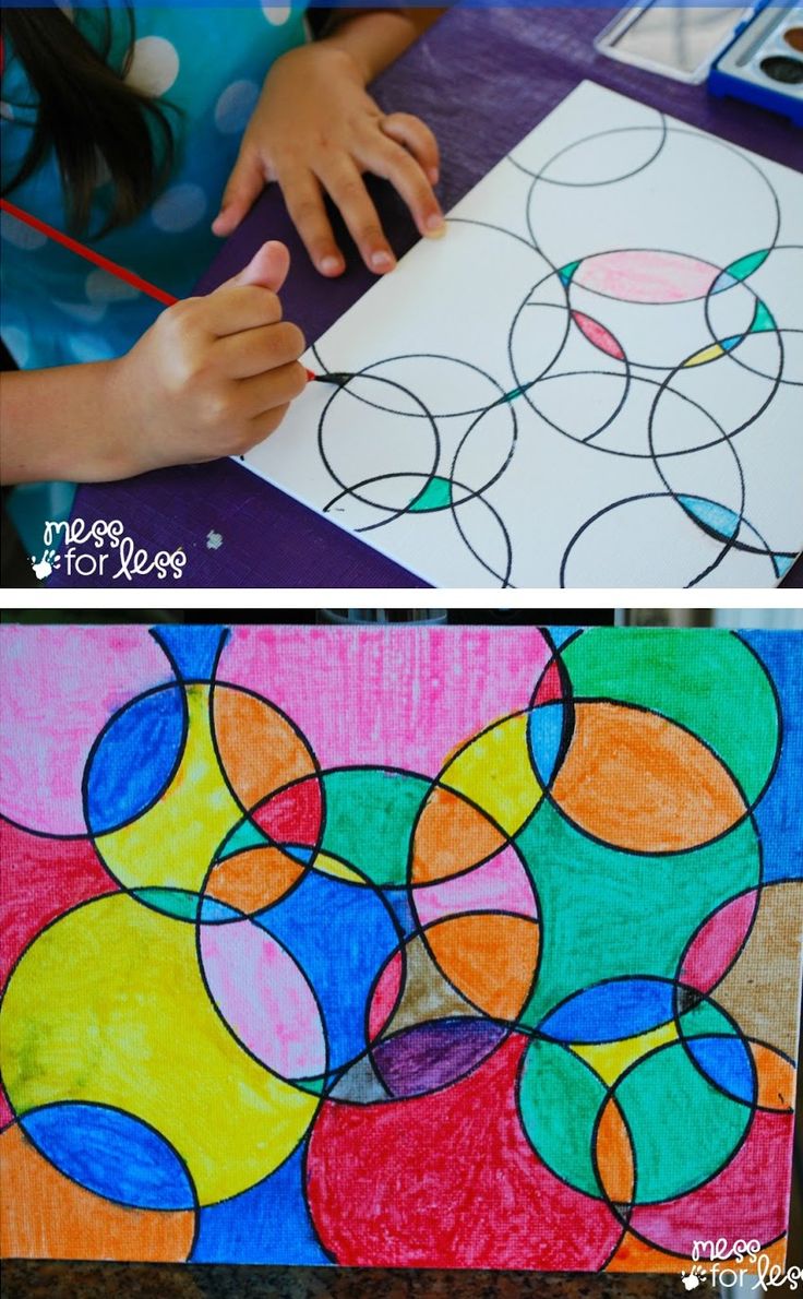 736x1190 Kids Art Projects - Painting For Students