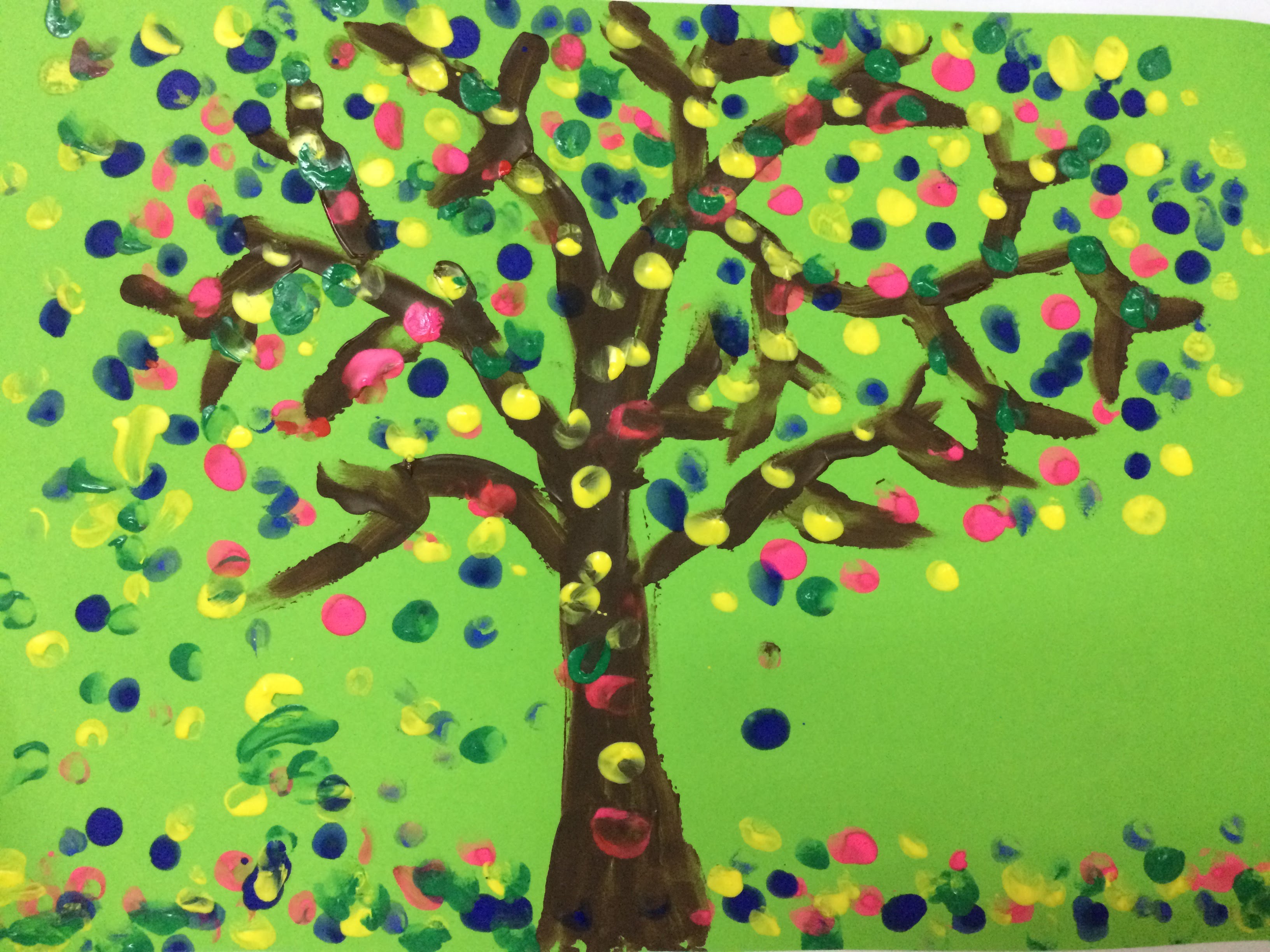 3264x2448 Painting For Kids How To Draw A Tree For Kids Landscape - Painting For Students