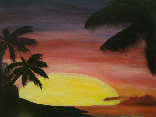 640x480 Art Of Apex High School Acrylic Landscape Paintings - Painting For Students