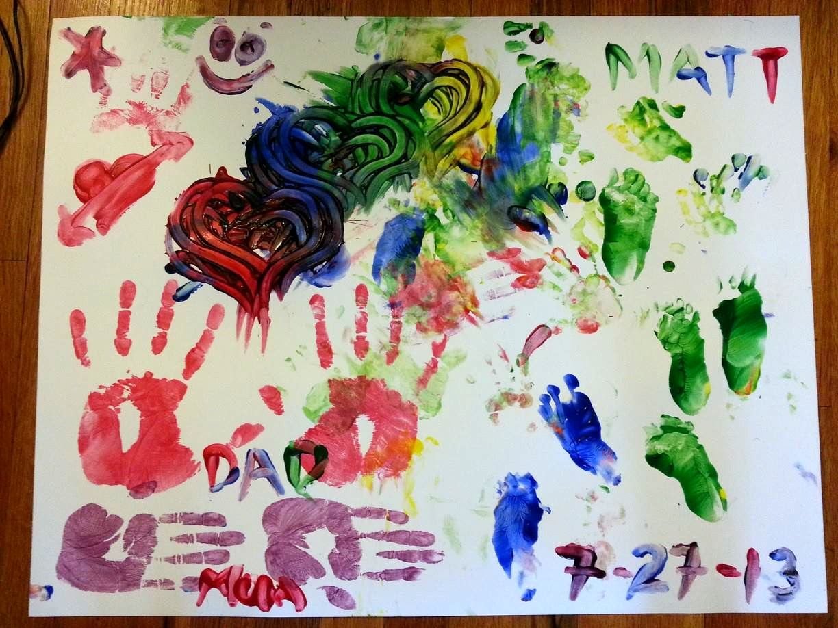 1224x918 Toddler Finger Painting - Painting For Toddlers