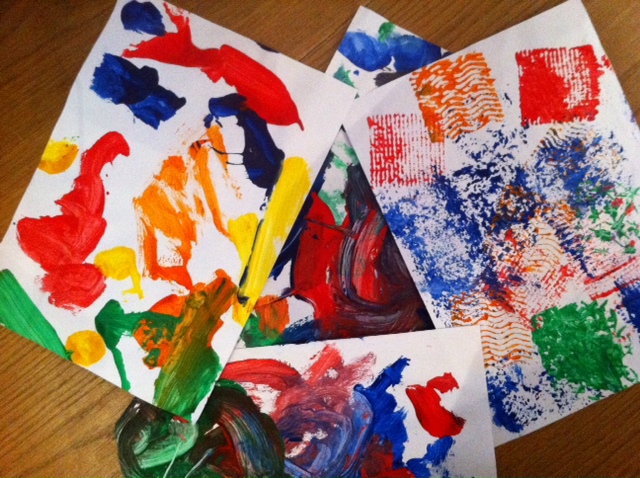 640x478 What To Do With Toddler Art - Painting For Toddlers