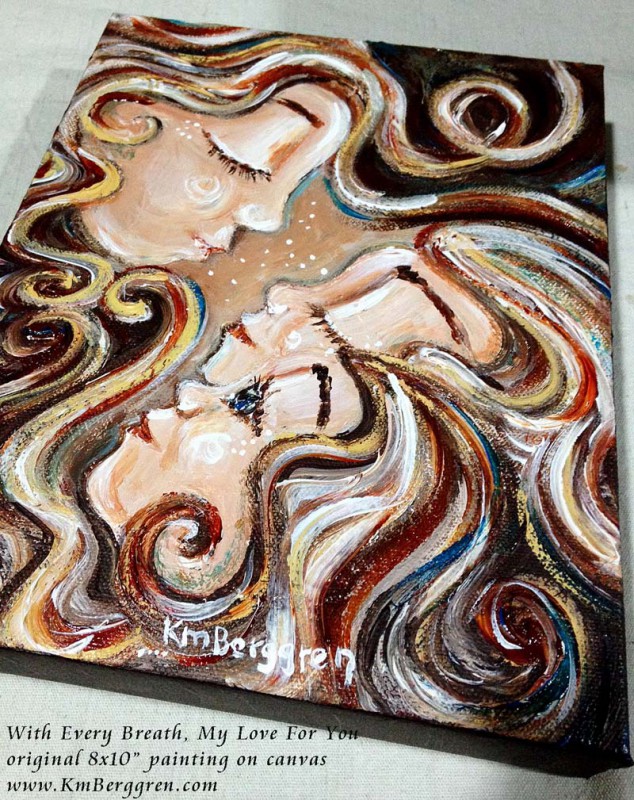 634x800 Original Painting, Art For Sale, Archival, Mother Child, Daughter - Painting For You