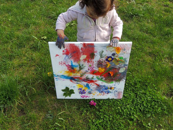 600x450 Nature Art Project For Young Children - Painting For Young Children