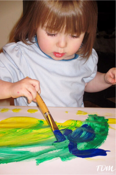 400x600 Tips For Painting With Young Children - Painting For Young Children