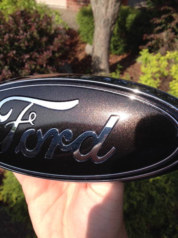 600x800 Painted Ford Emblem - Painting Ford Emblems