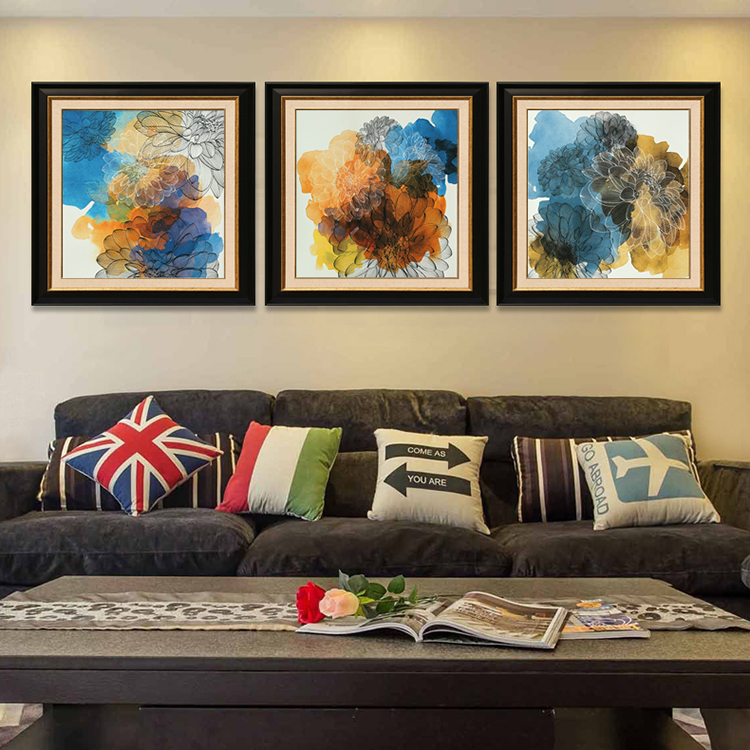 750x750 Ready Made Polystyrene Foam Oil Painting Frames Abstract Art - Painting Frames