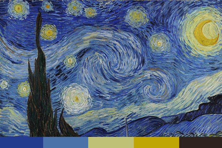 715x477 10 Free Color Palettes From 10 Famous Paintings Design Shack - Painting Free