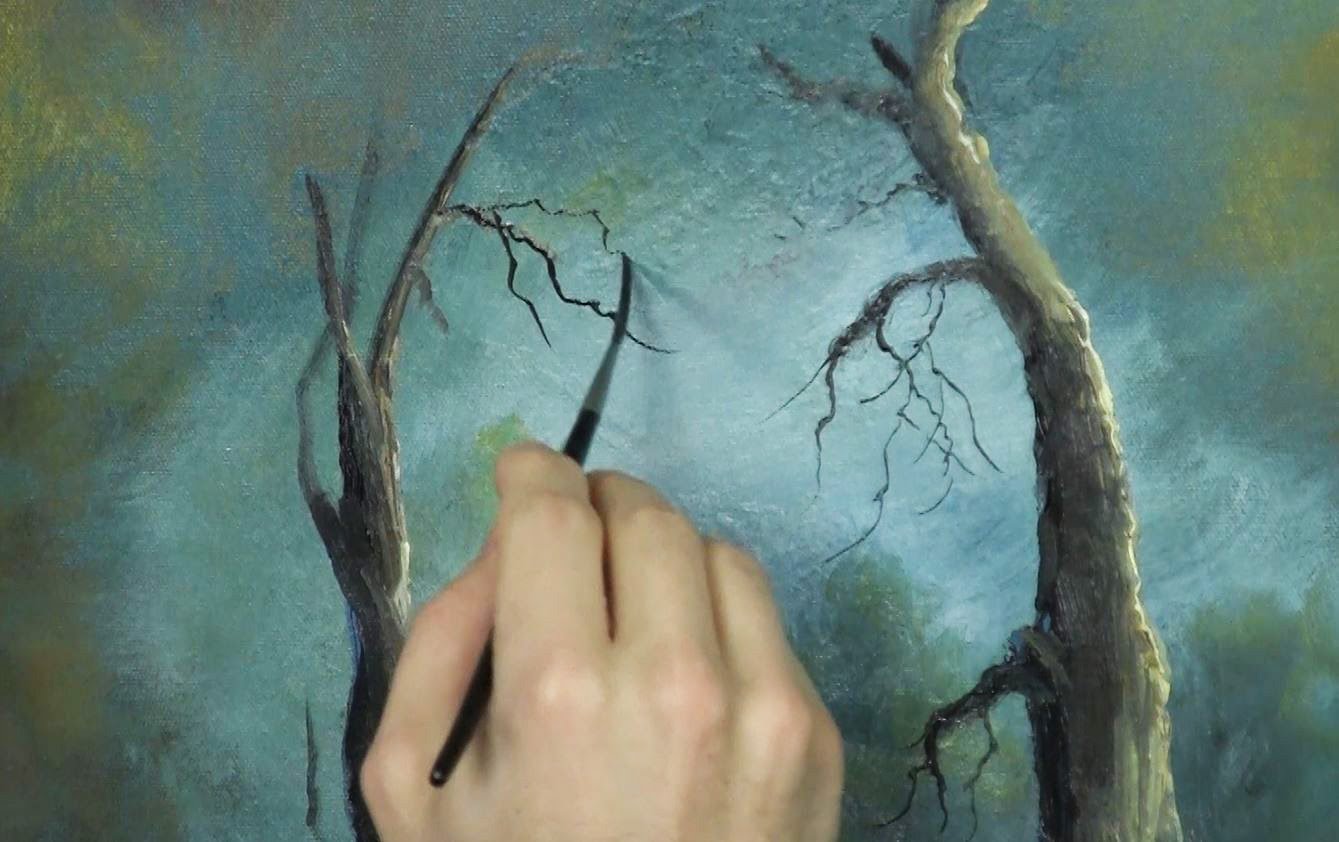 1339x842 Oil Painting Free Lesson, Liner Brush Tips - Painting Free