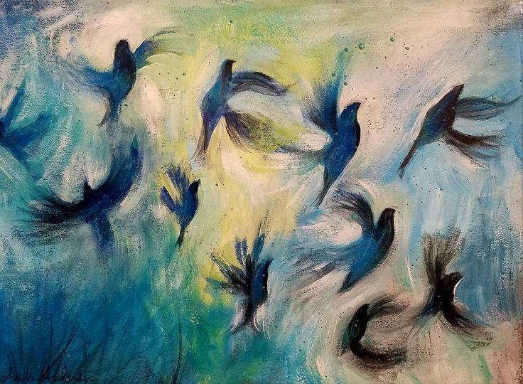 736x540 The 242 Best Angela Anderson Images On Acrylic - Painting Free