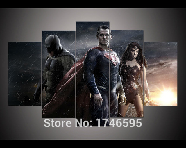 640x509 Print Batman V Superman Dawn Of Justice Movie Poster Picture - Painting From Batman V Superman