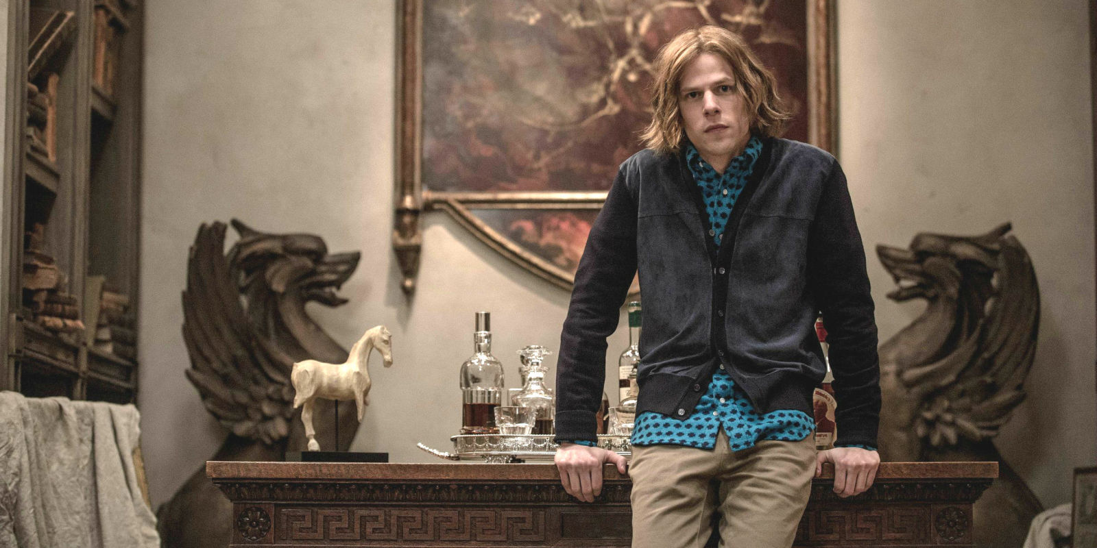 1600x800 Twitter Users Hate Jesse Eisenberg's Lex Luthor In The New Batman - Painting From Batman V Superman