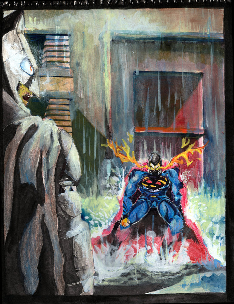 783x1019 Batman V Superman Dawn Of Justice By Shawy2k - Painting From Batman V Superman
