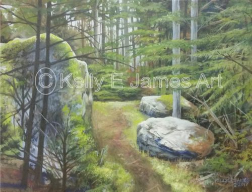 500x382 The Second Painting From Kalamazoo. Kelly James Art News - Painting From Nature