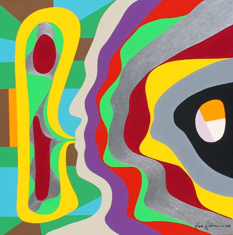 480x484 2015 Abstract Paintingsstories Ido Art Karen Robinson - Painting From Photos Copyright