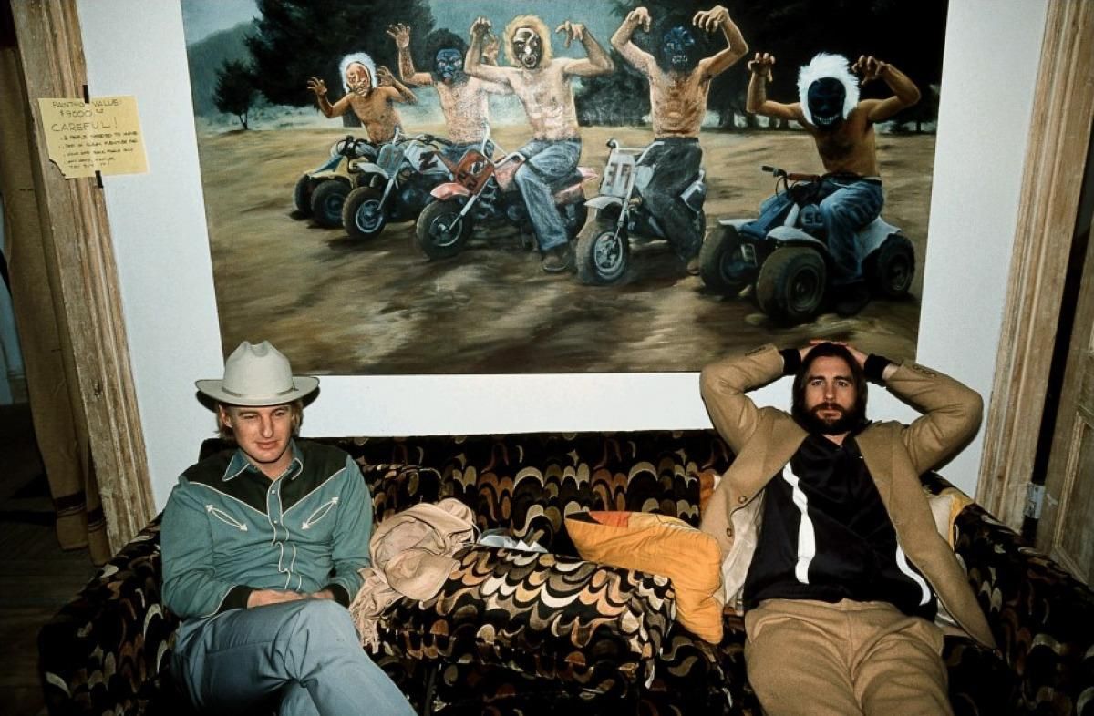 1200x786 Wes Anderson's The Royal Tenenbaums The Wilson Brothers And Eli - Painting From The Royal Tenenbaums