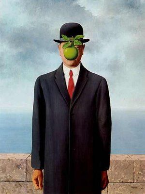 300x400 Rene Magritte - Painting From Thomas Crown Affair