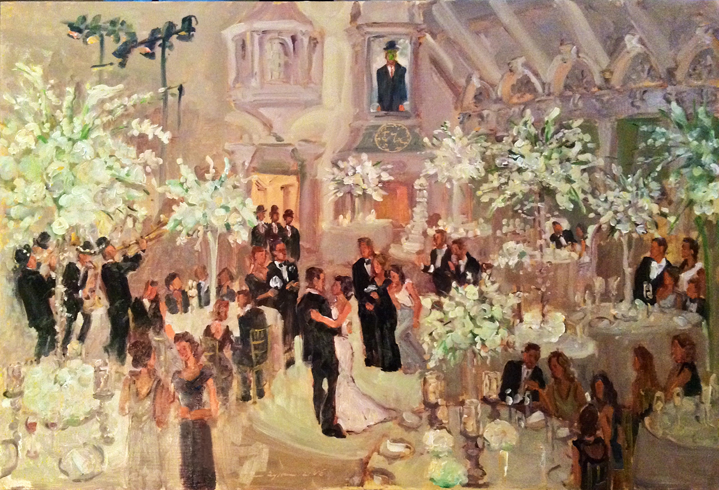 1440x981 Thomas Crown Affair Wedding - Painting From Thomas Crown Affair