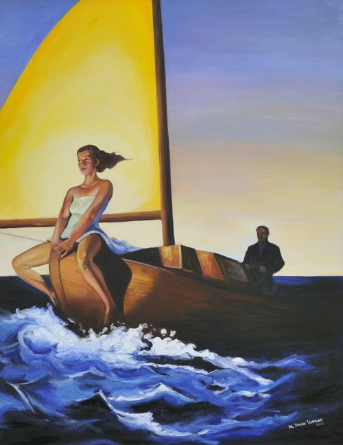 500x648 Painting - Painting From Thomas Crown Affair