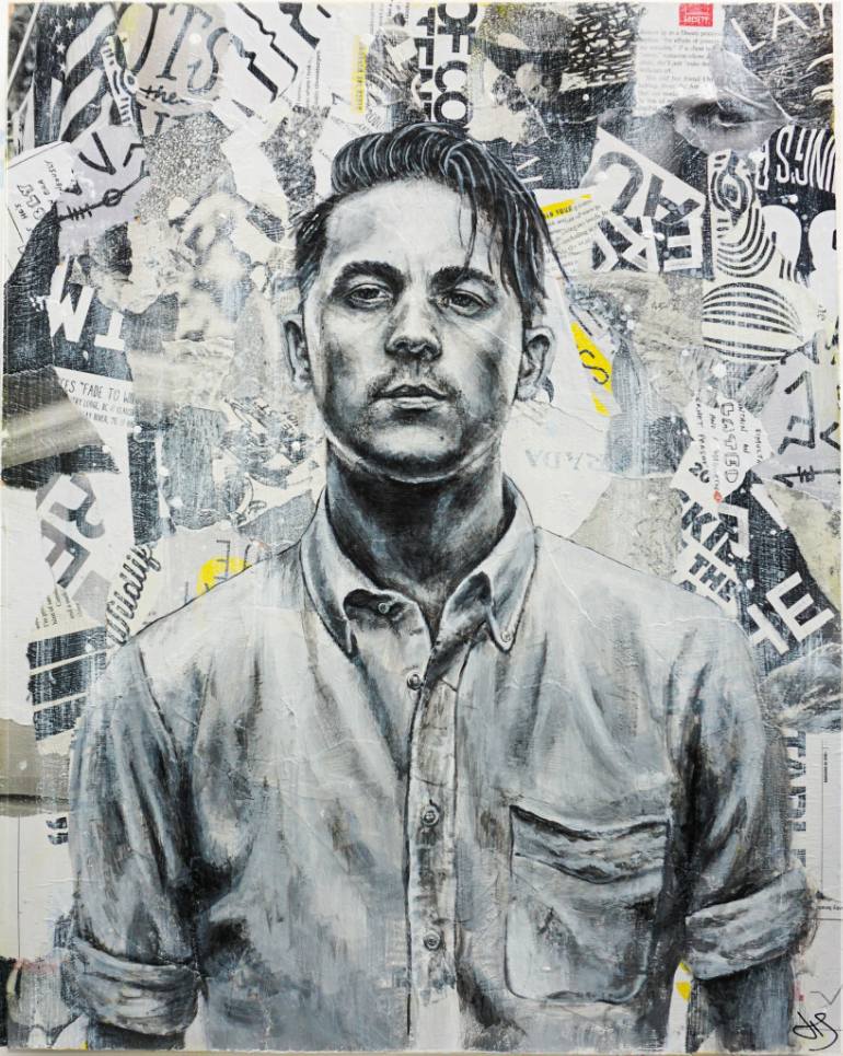 770x965 Saatchi Art G Eazy Painting By Joe Dolack - Painting G