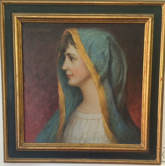 571x573 Stanley G Middleton Original Oil Painting Salmagundi Club - Painting G