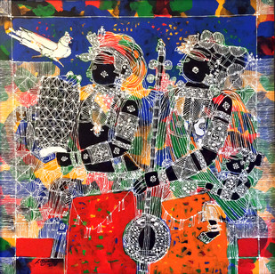 309x308 Buy G Raman Paintings Online - Painting G