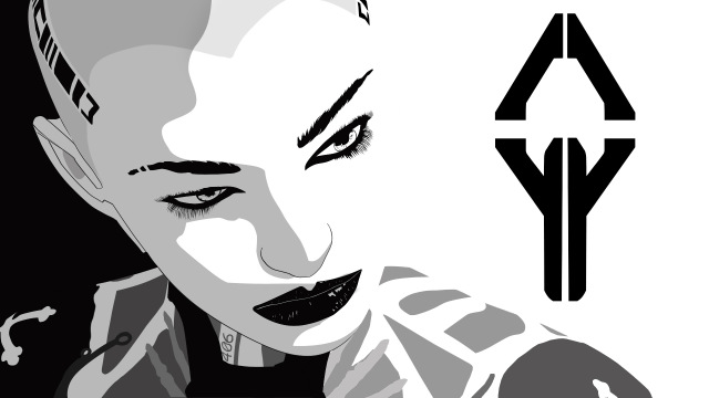 640x360 Mass Effect Vector Graphics Face Games Thinking Girls Living Room - Painting Games For Girls