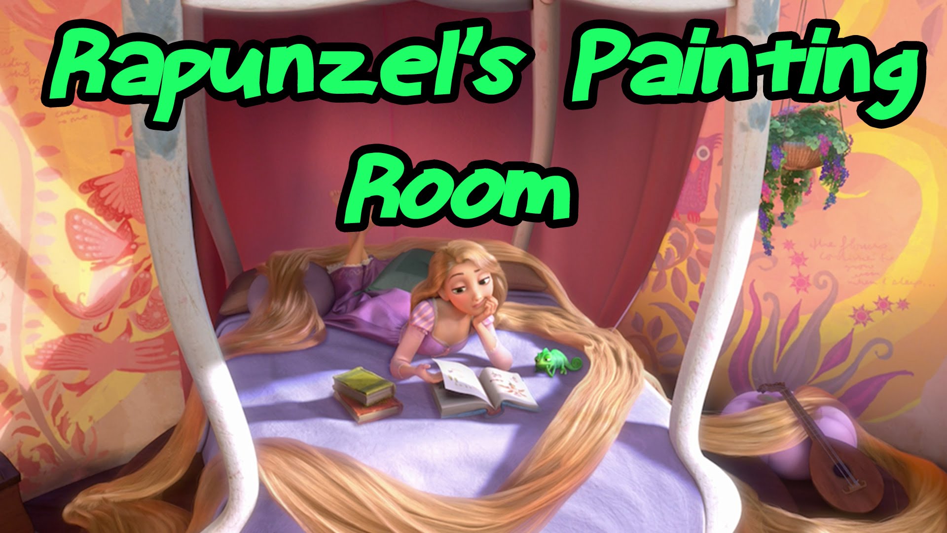 1920x1080 Rapunzel's Painting Room - Painting Games For Girls
