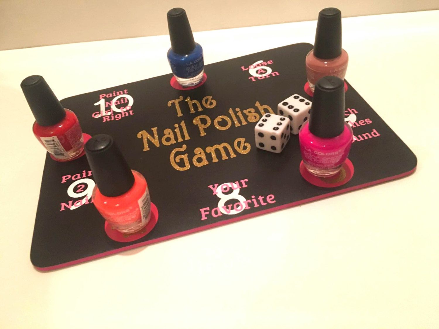 1500x1125 Spa Party, The Nail Polish Board Game, Girls Party Game, Beauty - Painting Games For Girls