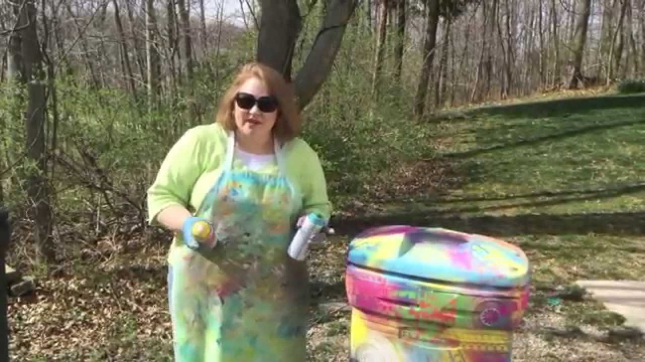 Painting Garbage Cans At PaintingValley Com Explore Collection Of   Painting Garbage Cans 12 