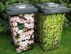 236x179 Funny Painted Garbage Bins Garbage Bins Street Art - Painting Garbage Cans