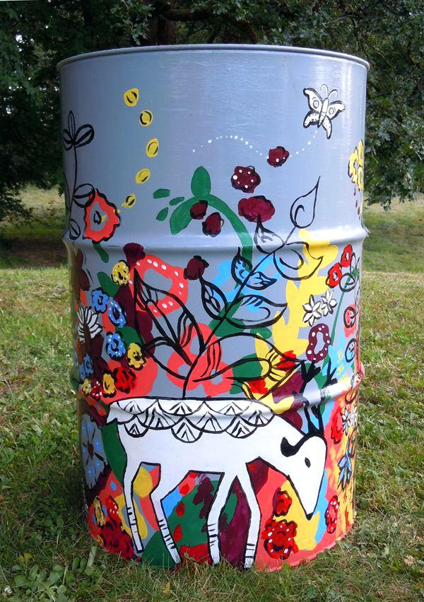 Painting Garbage Cans At PaintingValley Com Explore Collection Of   Painting Garbage Cans 3 