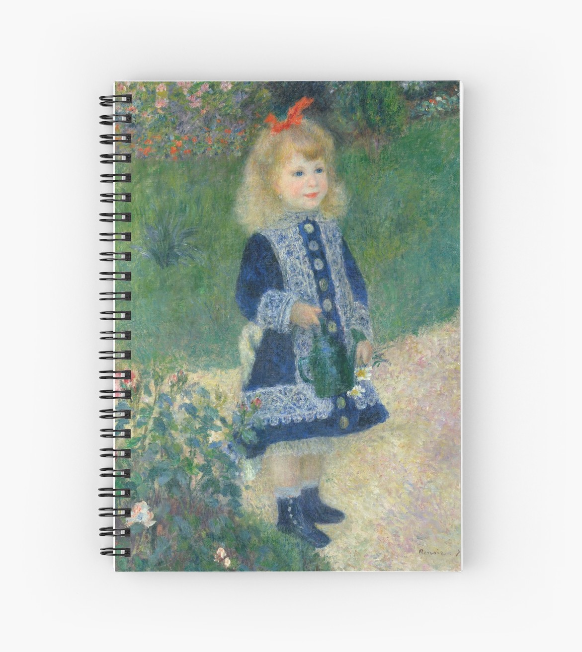 1171x1313 Auguste Renoir A Girl With A Watering Can 1876 Painting Spiral - Painting Girl With Watering Can