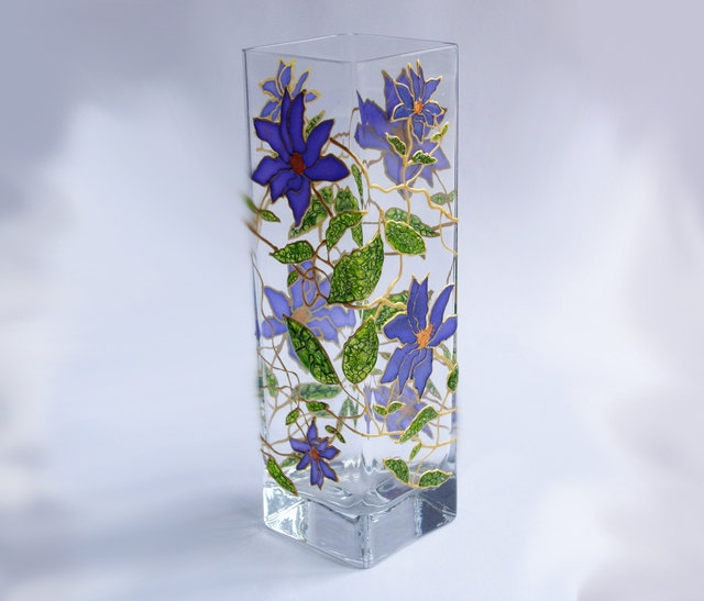 640x547 Painted Glass Vases Gallery - Painting Glass Vases