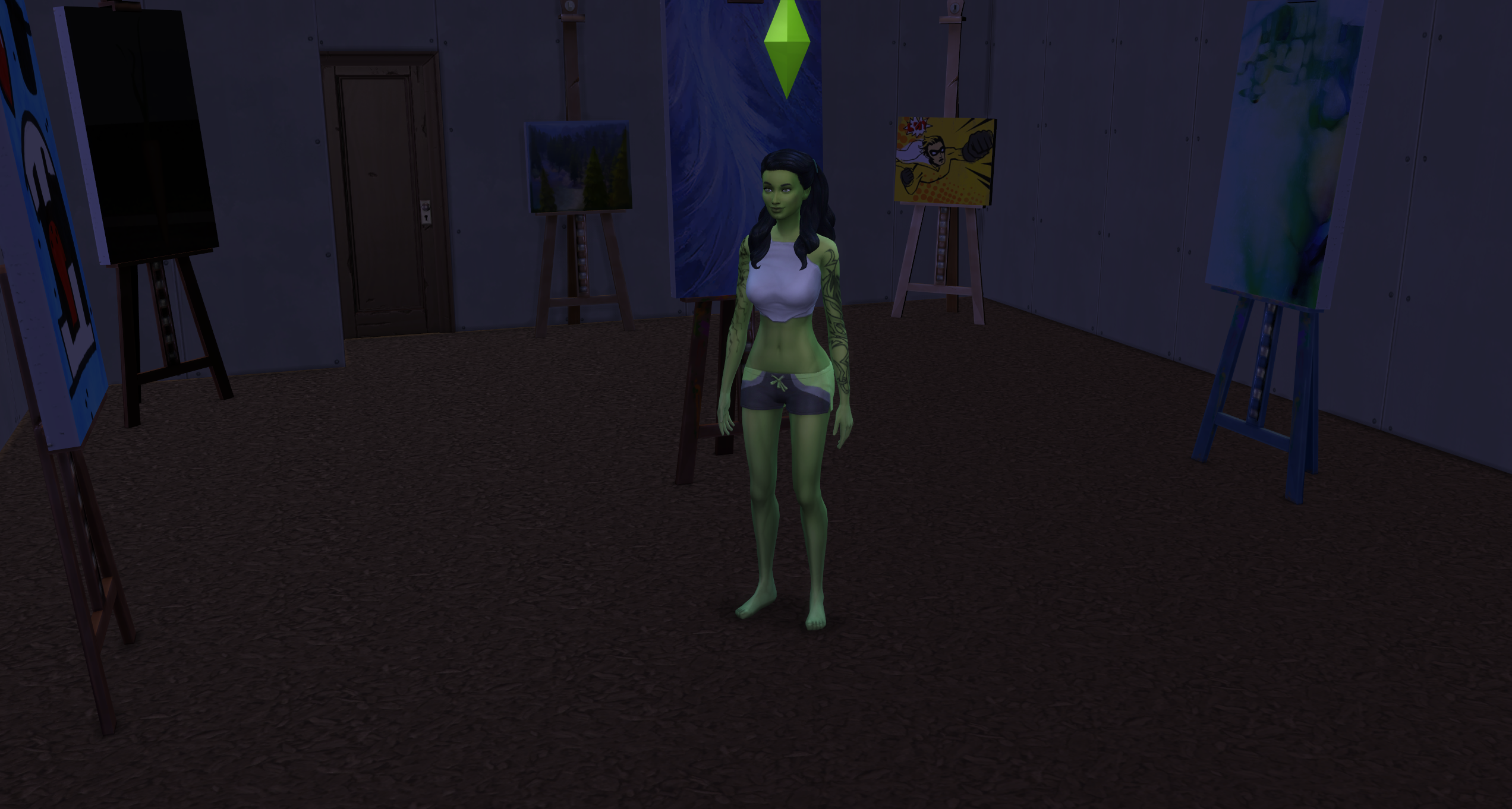 Sims Paintings Search Result At Paintingvalley Com - 2544x1362 how to make money in the sims 4 without cheat codes experience painting goblin