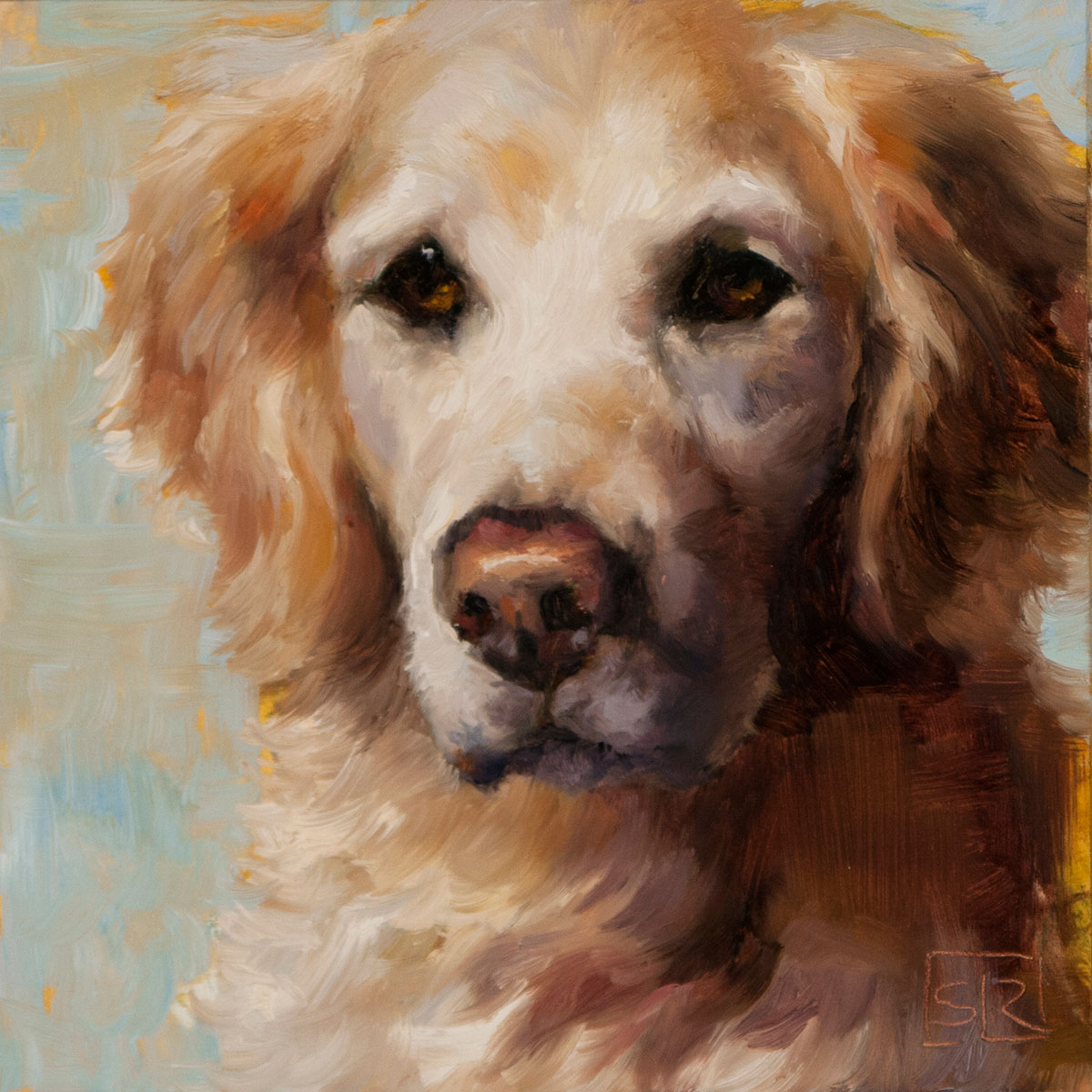 1200x1200 Small Canvases - Painting Goldens