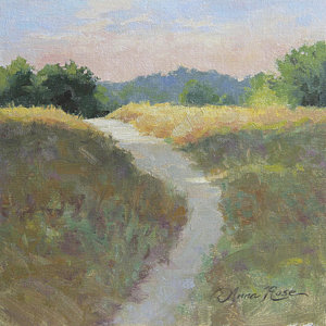 300x300 Gravel Path Paintings Fine Art America - Painting Gravel