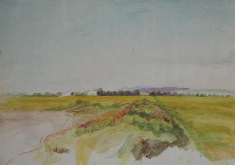 770x541 Saatchi Art Gravel Pit Painting By George Wish - Painting Gravel