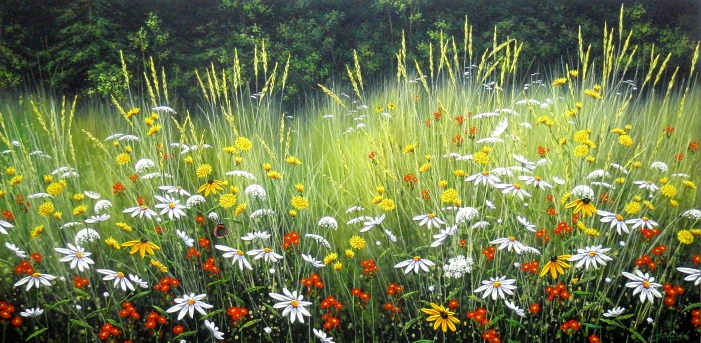 701x343 Unknown Artist Gravel Road Grandeur Painting Anysize 50% Off - Painting Gravel