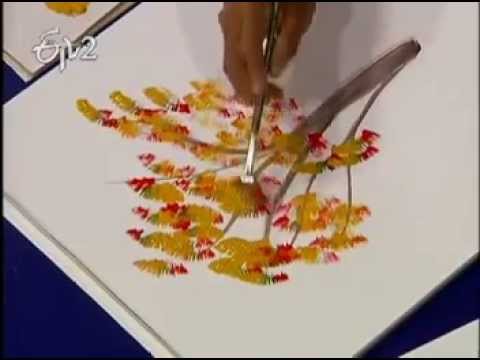 480x360 One Stroke Painting New Year Greeting Card - Painting Greeting Cards