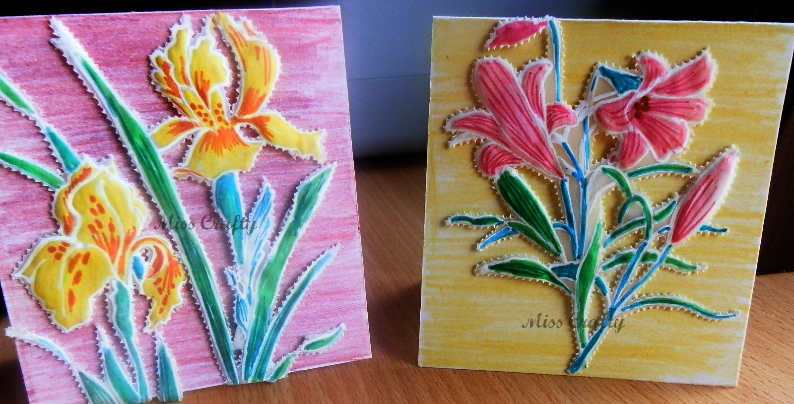 1600x814 The Craft Gallery Parchment Greeting Cards - Painting Greeting Cards