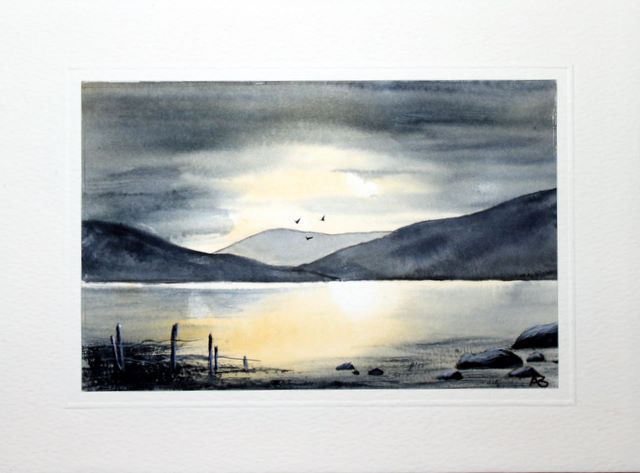 640x473 Arts And Crafts - Painting Greeting Cards In Watercolor