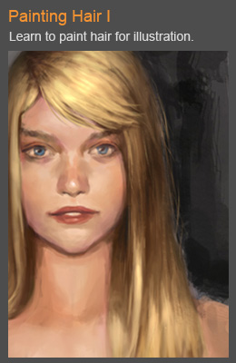 260x400 How To Paint Hair - Painting Hair