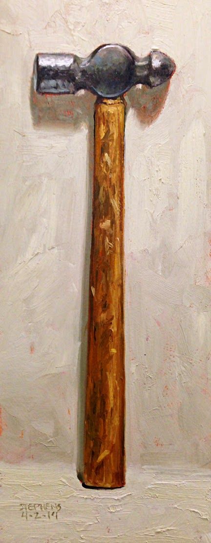 432x1110 Still Life Painting Hammer - Painting Hammer