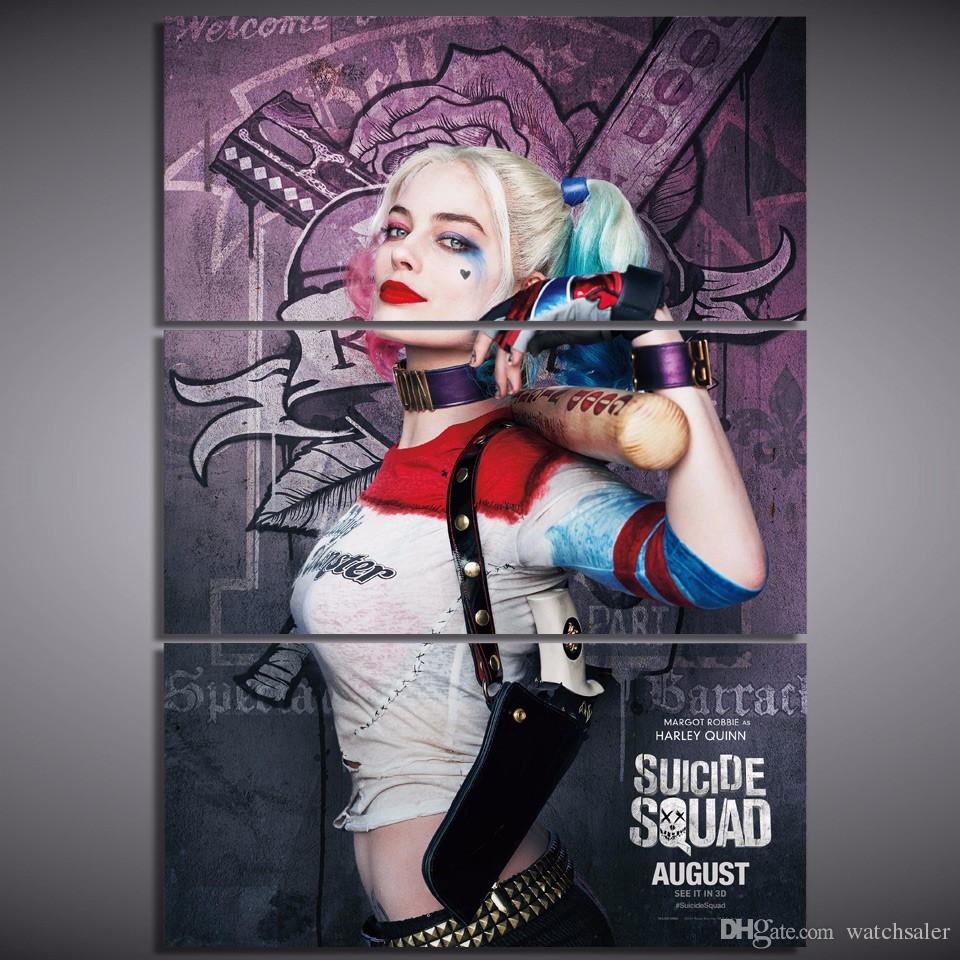 960x960 2018 Hd Printed Suicide Squad Harley Quinn Batman Painting Canvas - Painting Harley Quinn
