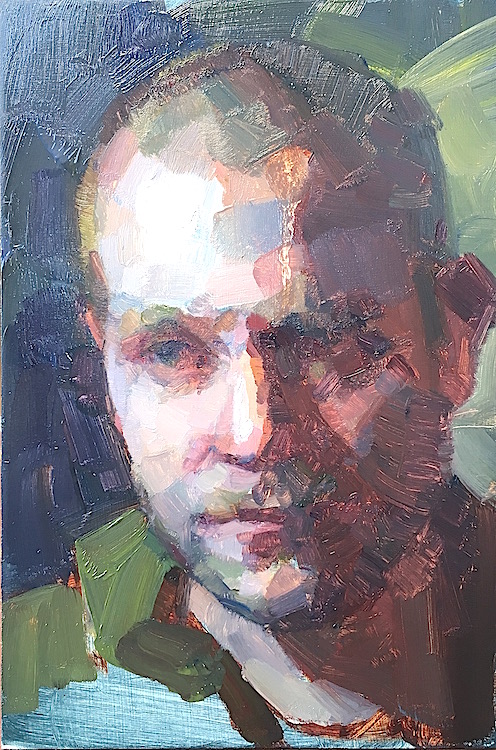 496x750 Jennifer Balkan 3 Day Portrait Painting Workshop September 2018 - Painting Head
