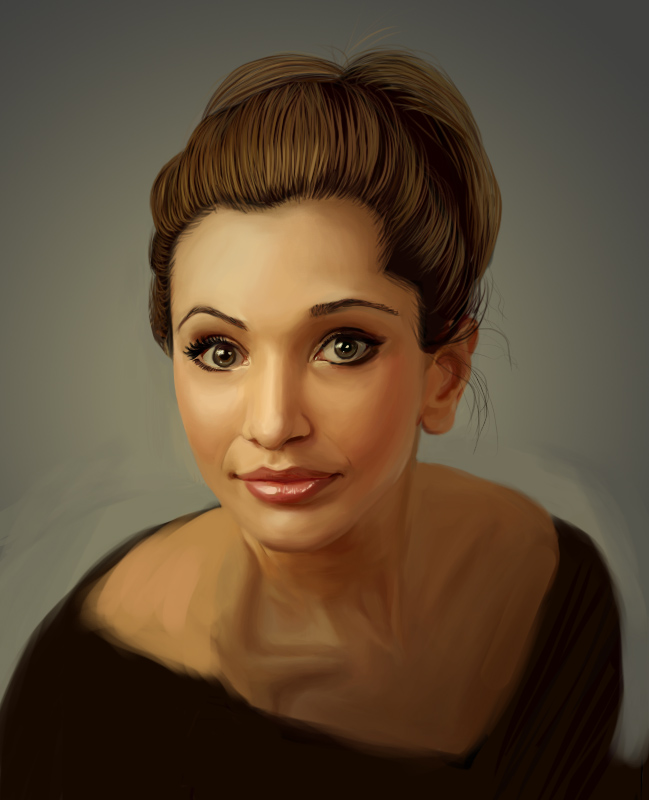 649x800 Painting Head By Graph3dungo - Painting Head