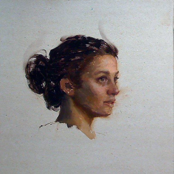 600x600 Postcard From Holland - Painting Head