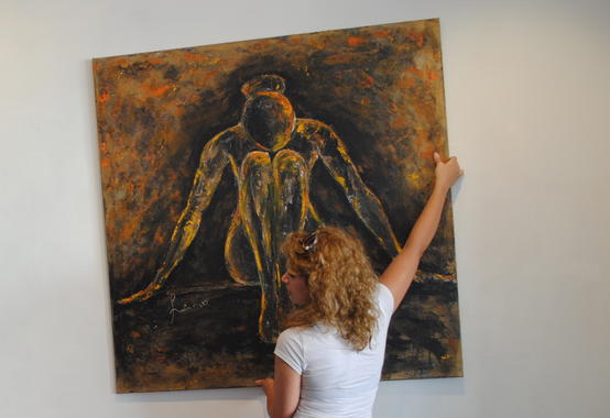 554x380 Paint And Suffering A Syrian Artist's Cry For Help - Painting Help